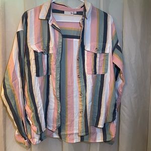 SO multi colored women’s button up